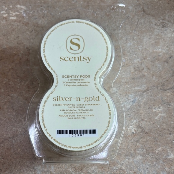 Scentsy Other - Scentsy Silver-n-Gold Wax Pods — Cream & Gold Packaging